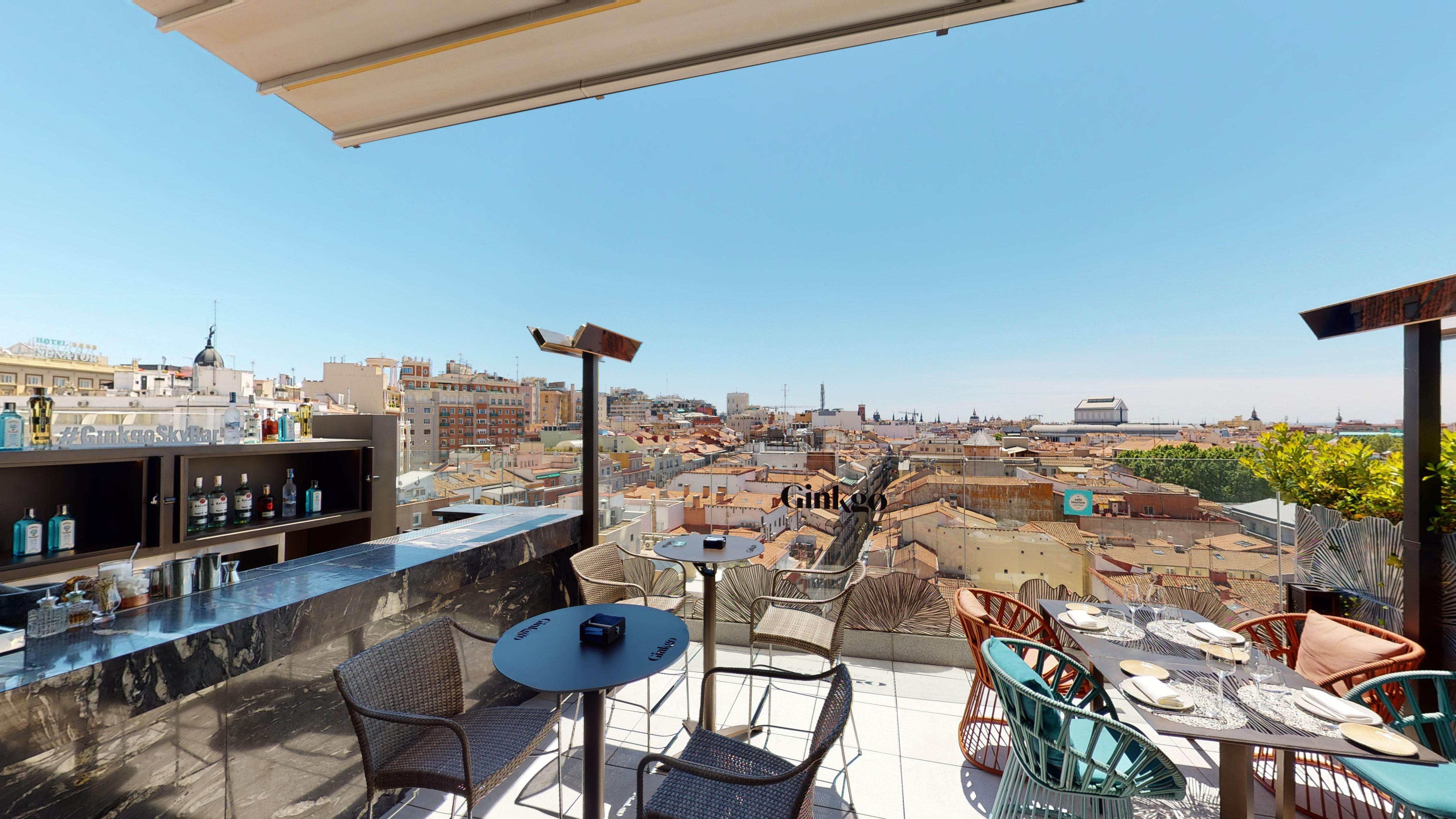 Vp Plaza Espana Design Madrid Eksteriør bilde Rooftop bar